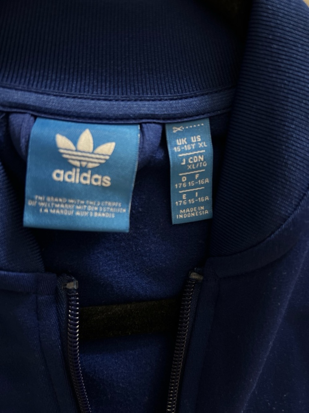 Adidas Navy Blue Track Jacket - Picture 4 of 4